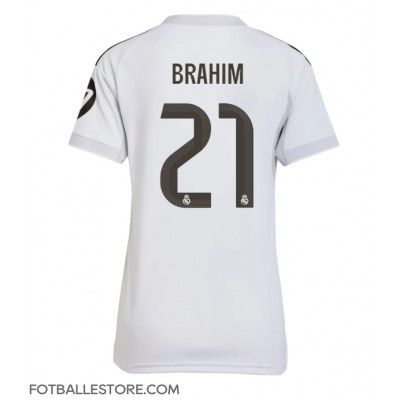 Real Madrid Brahim Diaz #21 Hjemmedrakt Dame 2025-26 Kortermet Real Madrid Brahim Diaz #21 Hjemmedrakt Dame 2025-26 Kortermet
